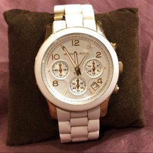 White MK5145 Michael Kors Watch